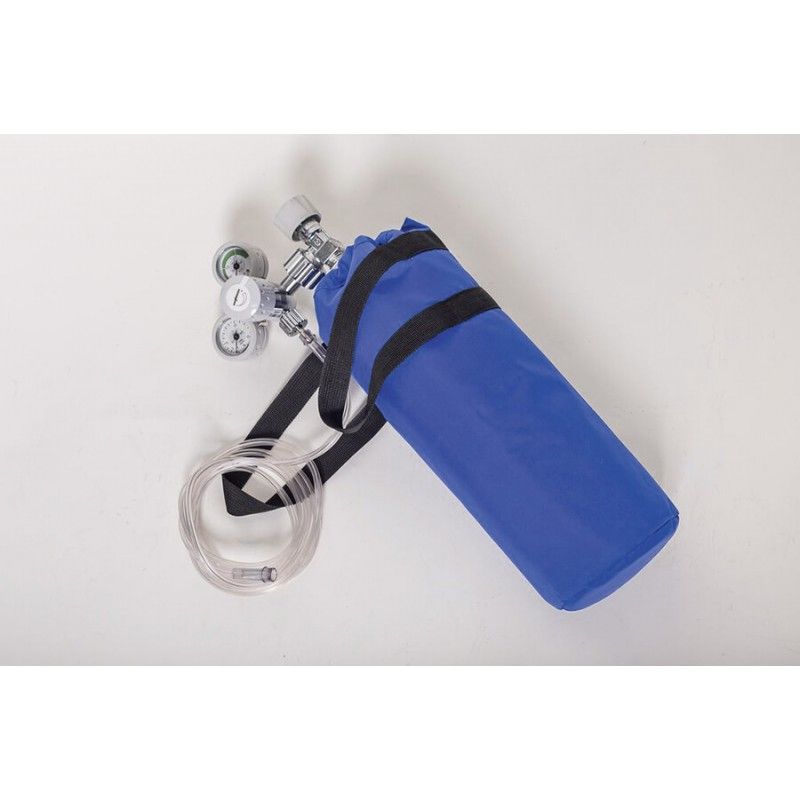 Sac à oxygène HELtex bleu Sac à oxygène HELtex bleu