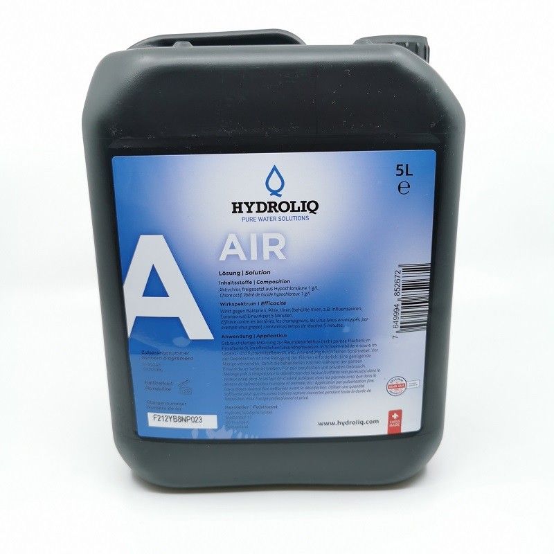 Hydroliq Air - Desinfektion ohne Alkohol